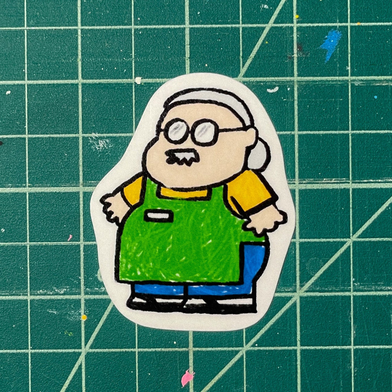 Anime Laminated Vinyl Sticker