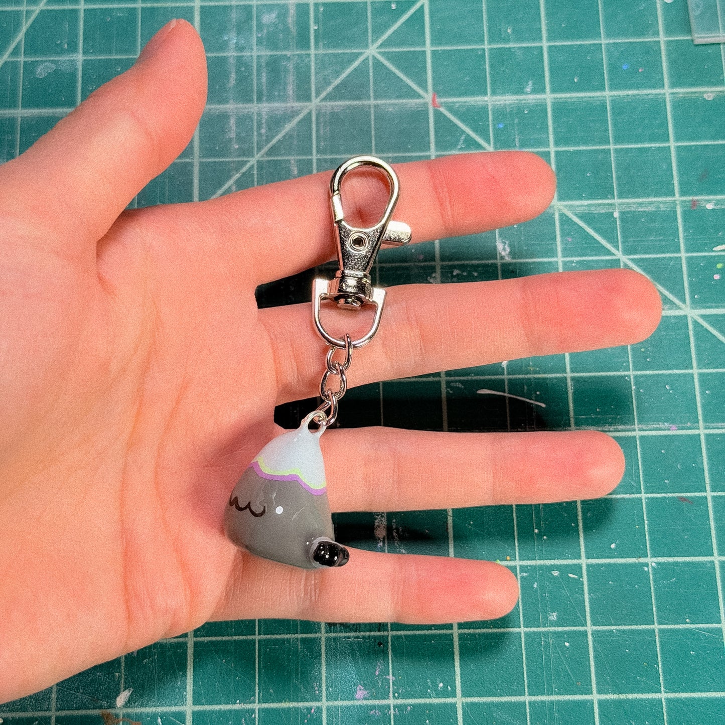 Pigeon Keychain