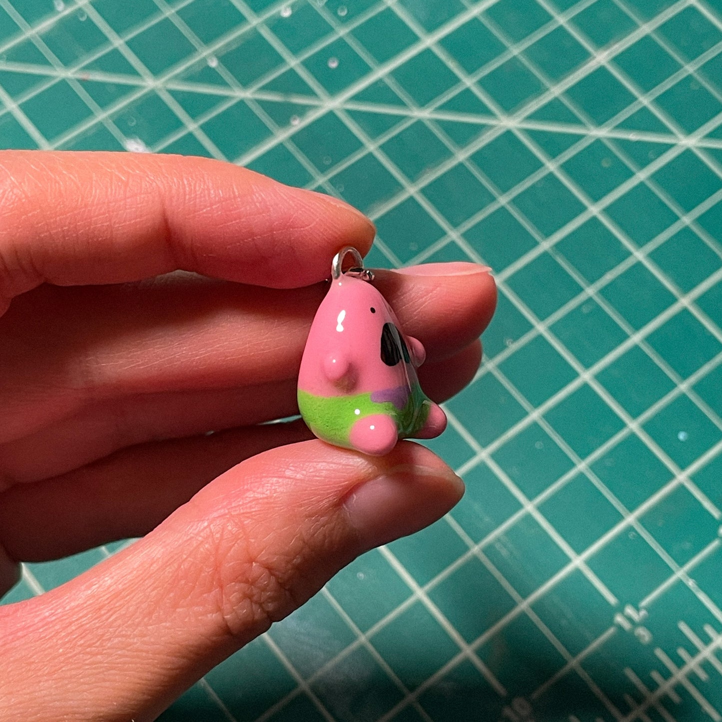 Shocked Star Keychain