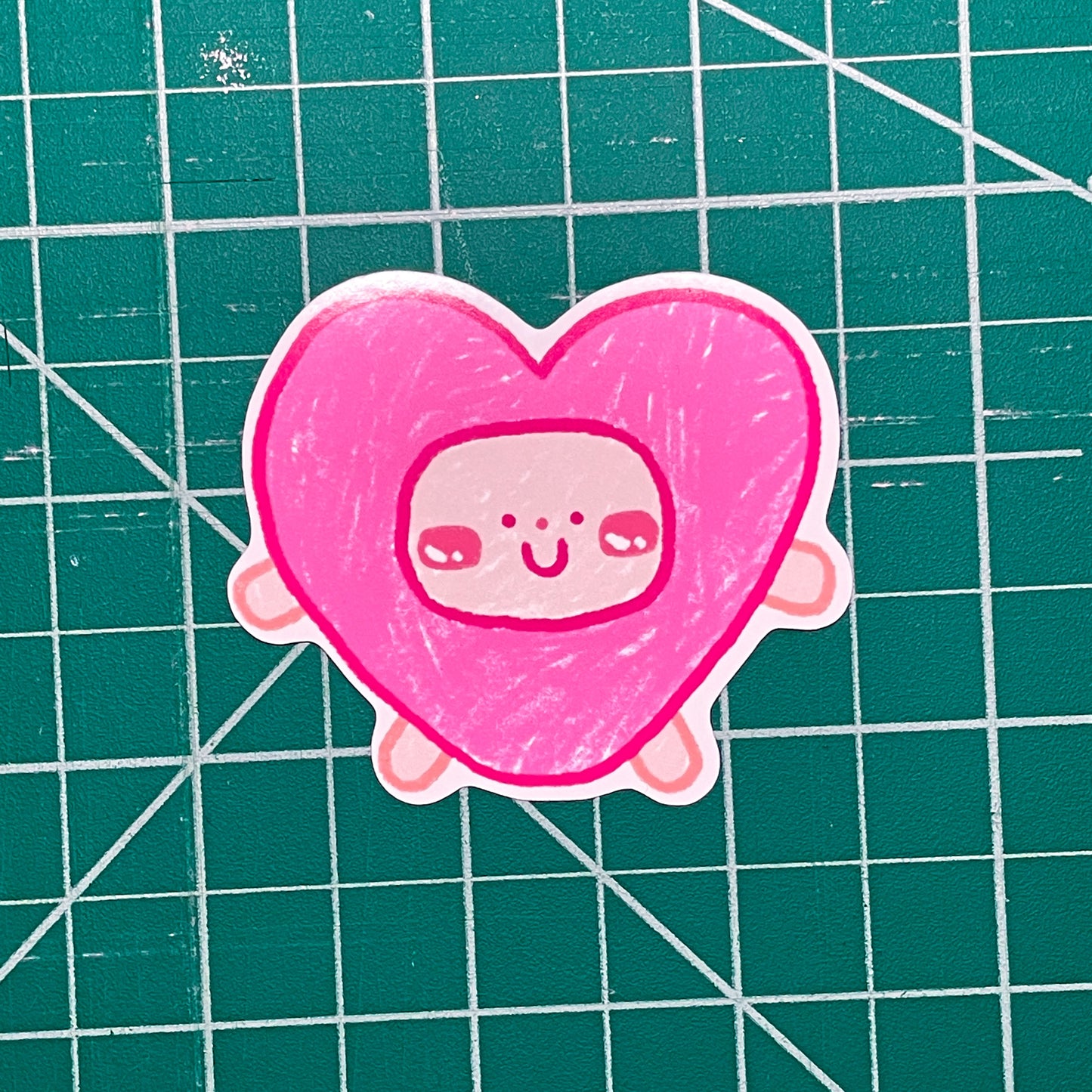 Heart Baby Glossy Sticker