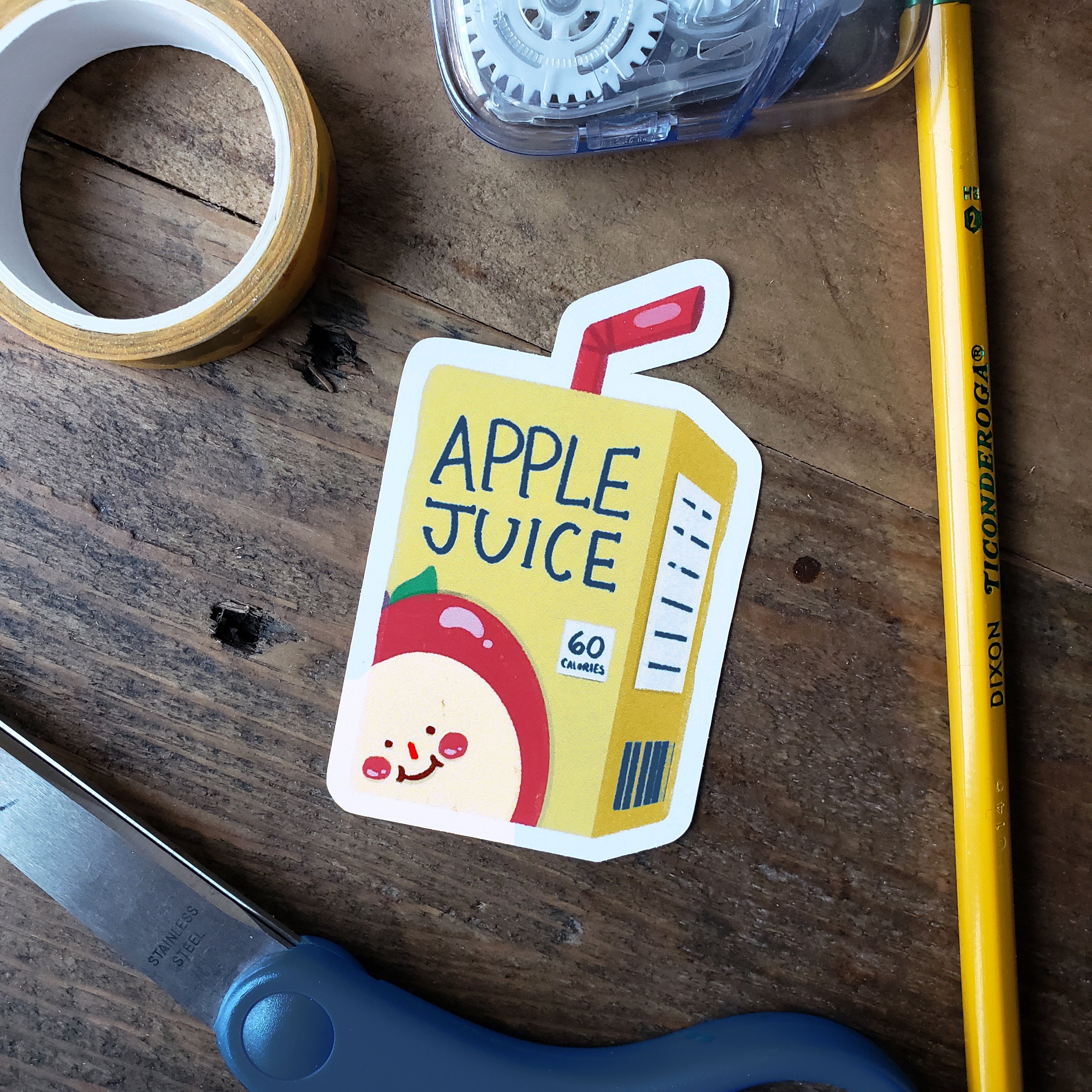 Apple Juice Sticker – winterrkatt