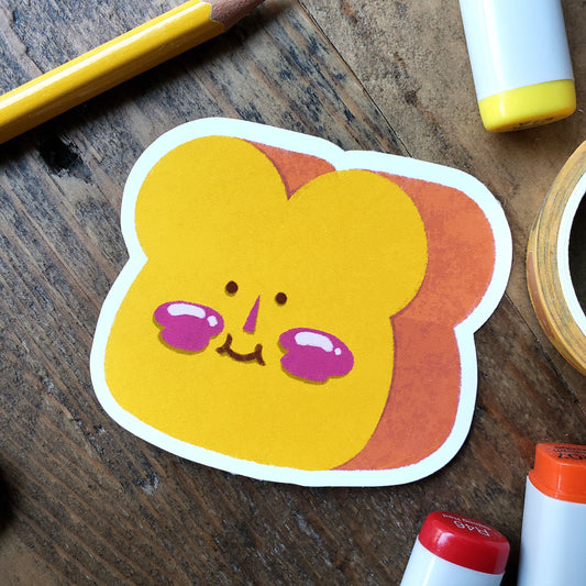 Toasty Sticker