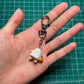 Trick or Treat Ghosty Keychain [MADE TO ORDER 2-3 weeks]