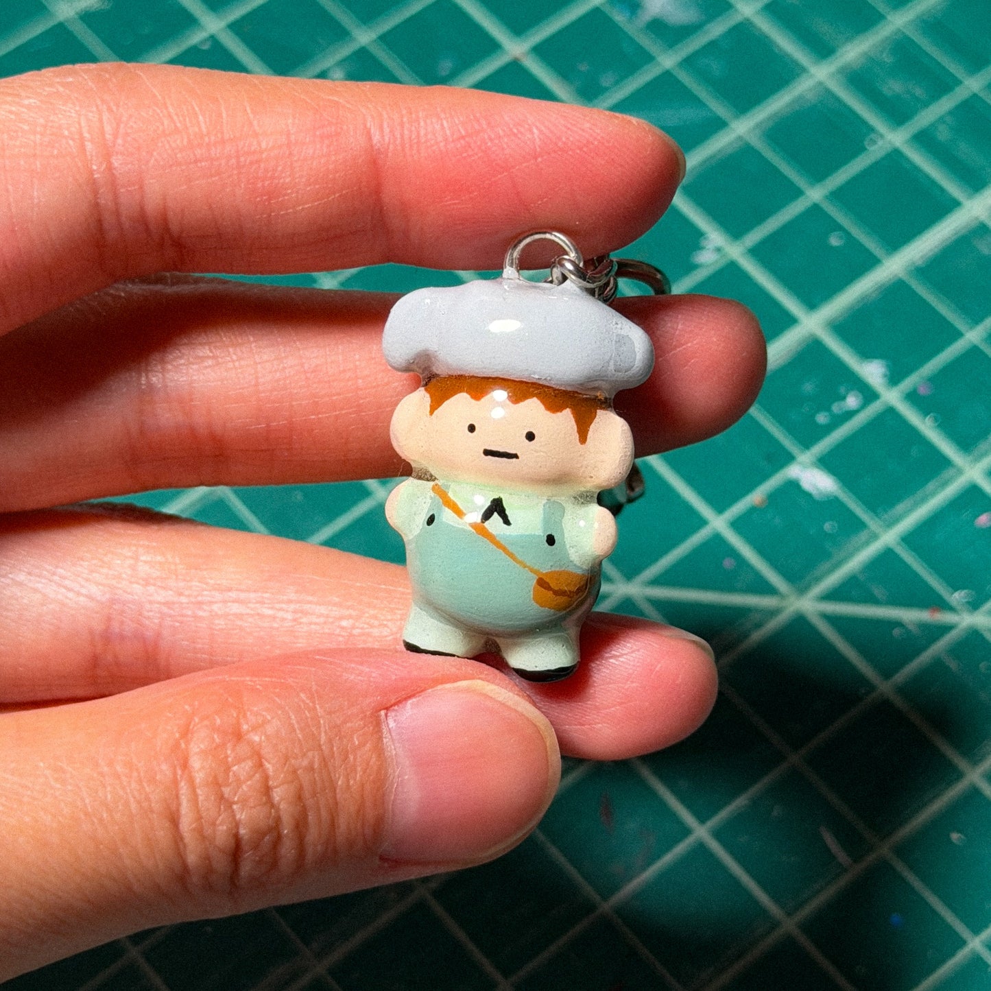 In the Garden Keychain [MADE TO ORDER 2-3 WEEKS]