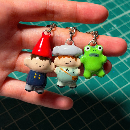 In the Garden Keychain [MADE TO ORDER 2-3 WEEKS]