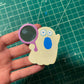 AH! Ghost Mirror Magnet