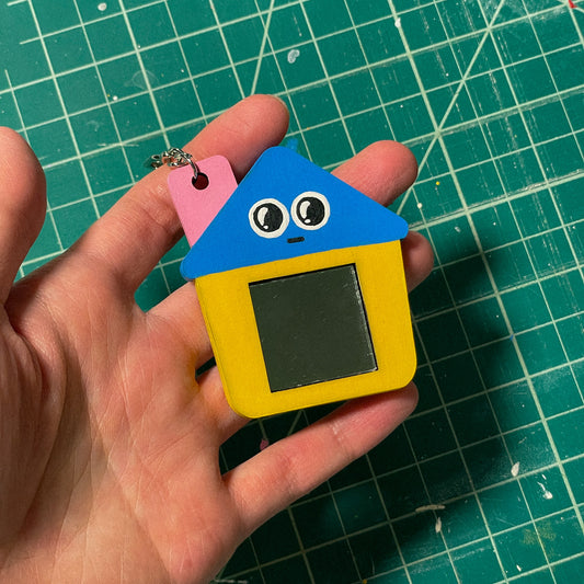 Mirror Home Keychain