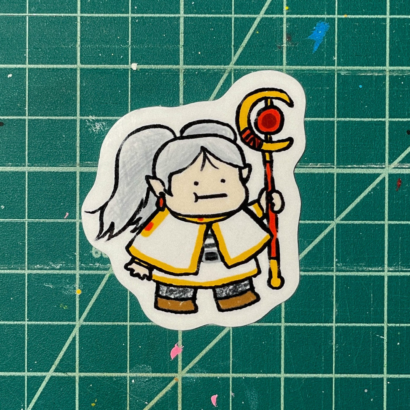 Anime Laminated Vinyl Sticker