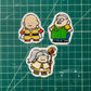 Anime Laminated Vinyl Sticker