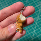 Bitten Gingerbread Keychain