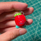 Happy Apple Keychain