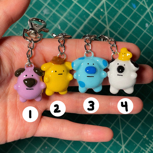 Chonky Pup Keychain [MADE TO ORDER 2-3 weeks]
