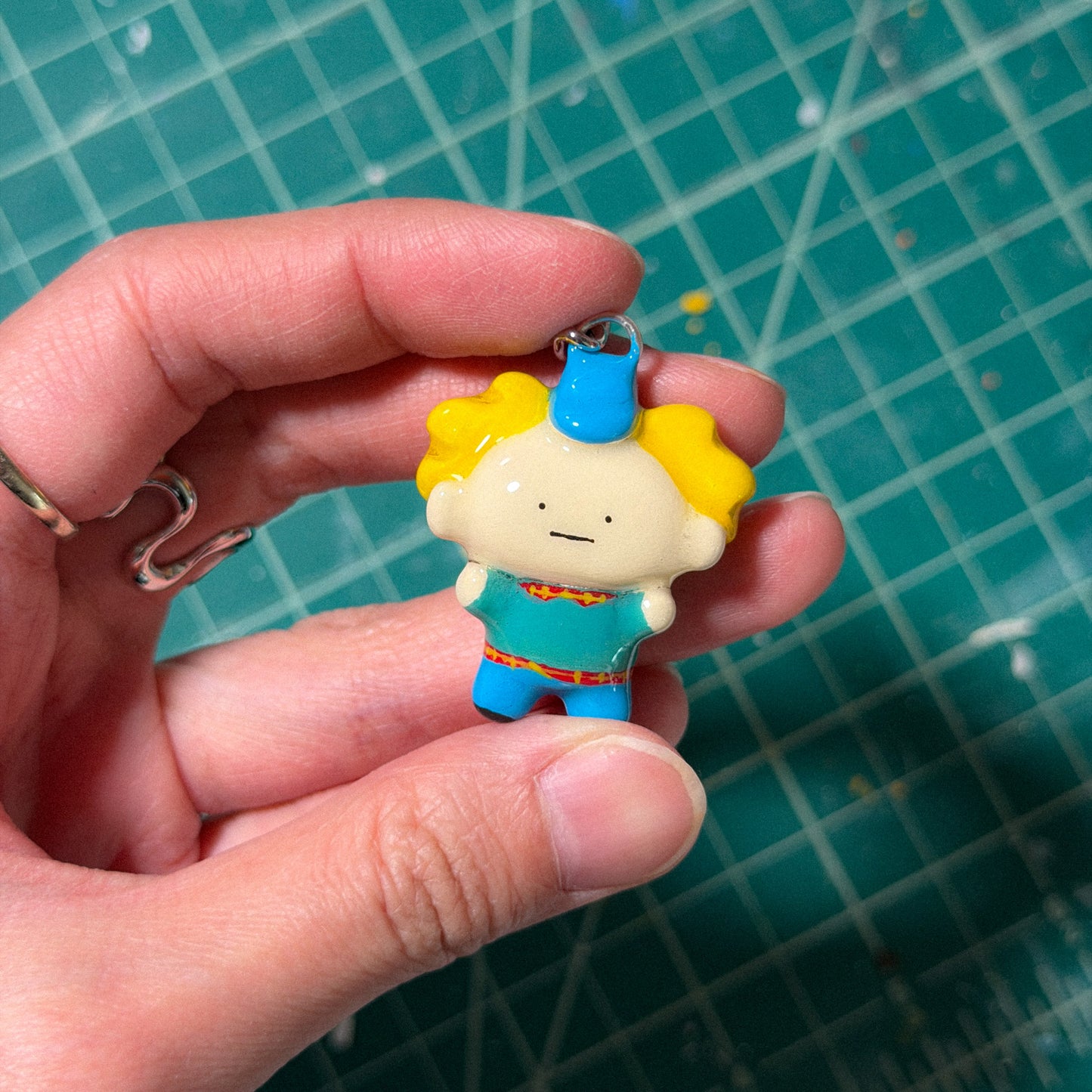 Hey Kid Keychain