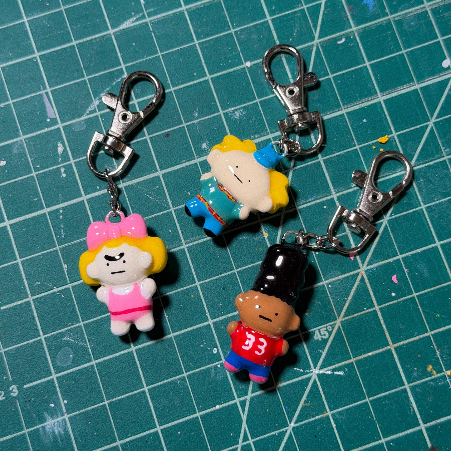 Hey Kid Keychain