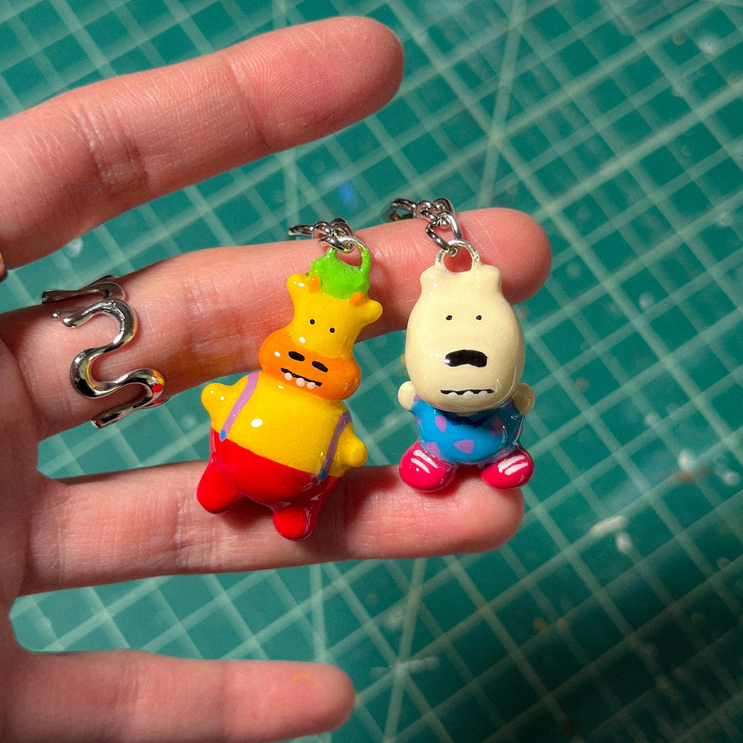 Modern Life Keychain