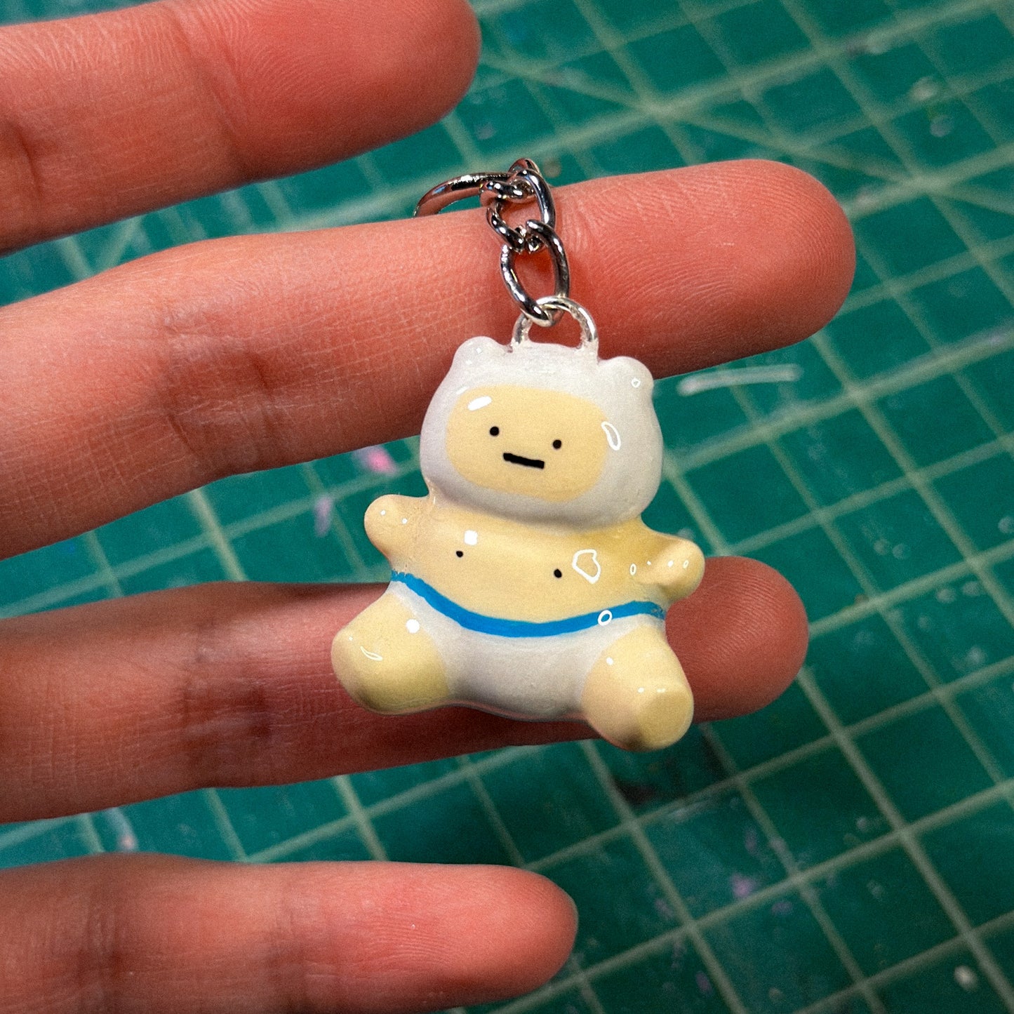 Buff Baby Keychain [MADE TO ORDER 1-2 Weeks]