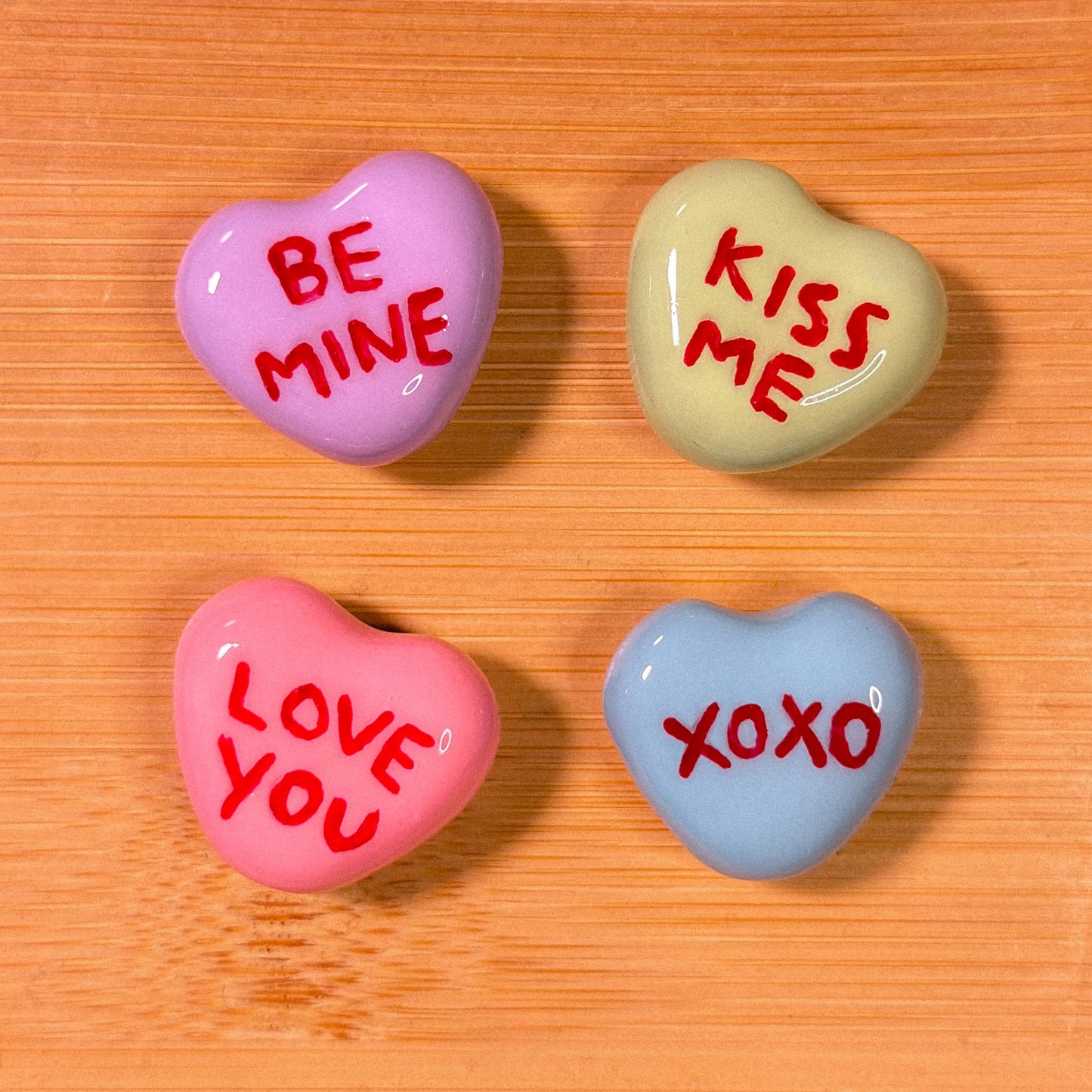 Candy Hearts Magnet Set [MADE TO ORDER 1-2 Weeks]