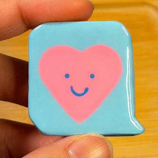 Heart Speech Bubble Magnet [MADE TO ORDER 1-2 Weeks]