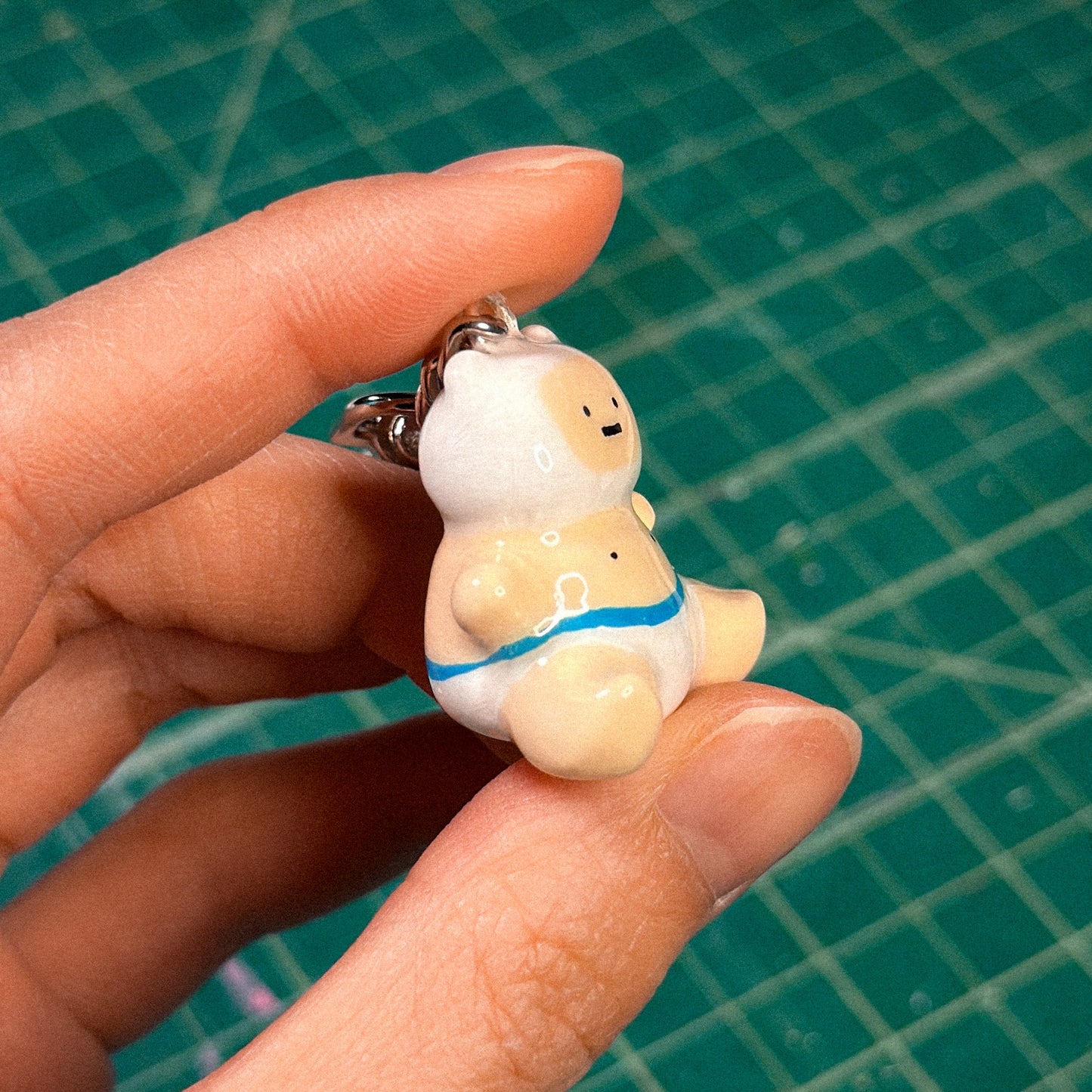 Buff Baby Keychain [MADE TO ORDER 1-2 Weeks]