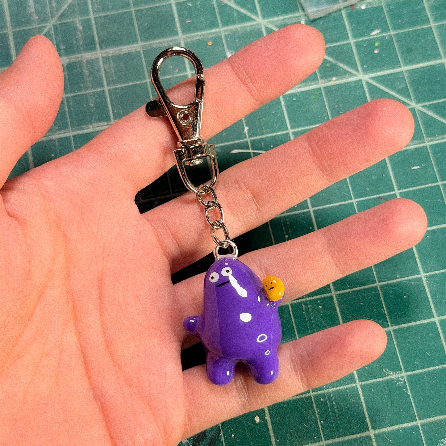 Purple Dude Keychain or Figurine [MADE TO ORDER 2-3 weeks]