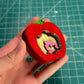 Apple Shaker Wood Keychain [MADE TO ORDER 2-3 weeks]