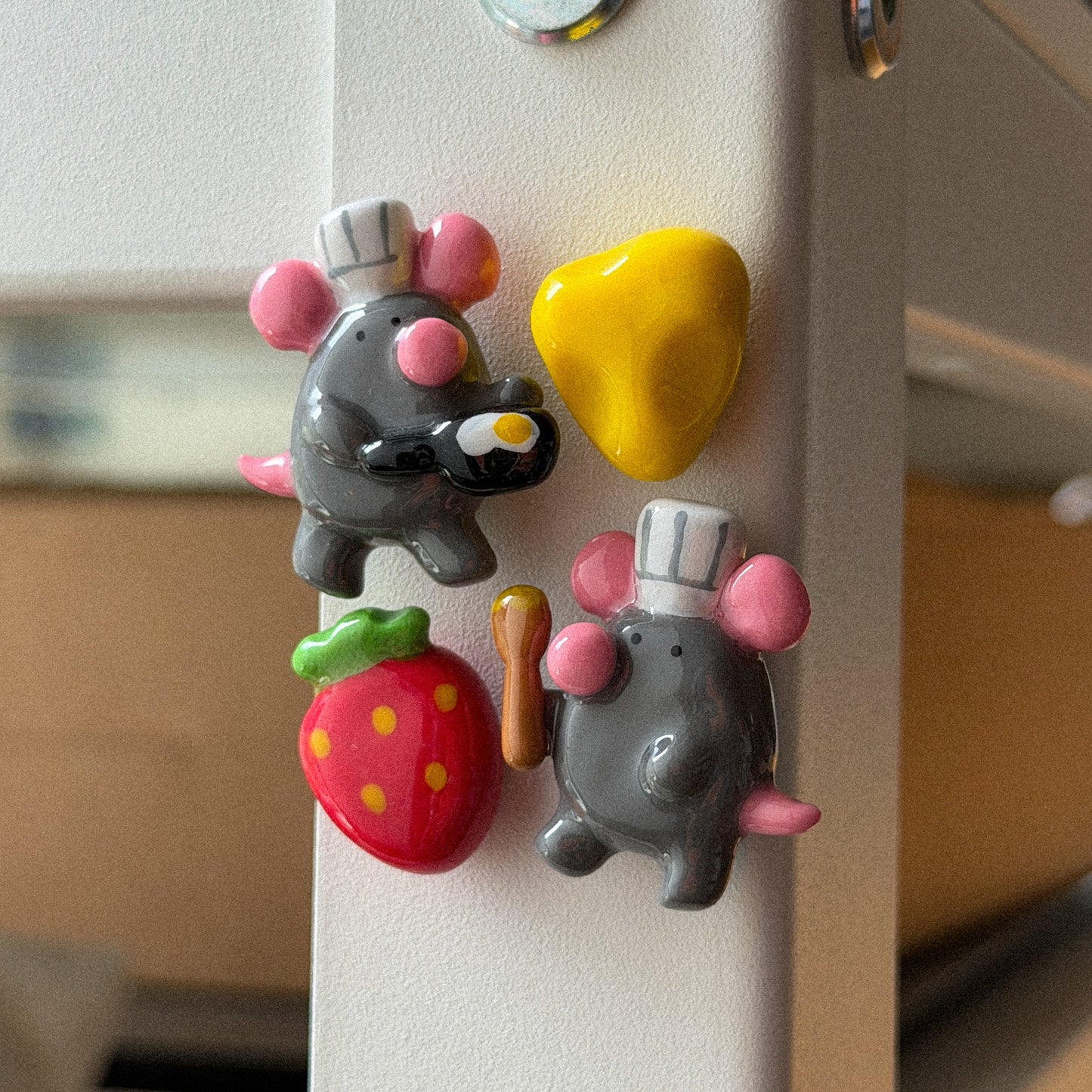 Chef Mouse Magnets (Set of 4)