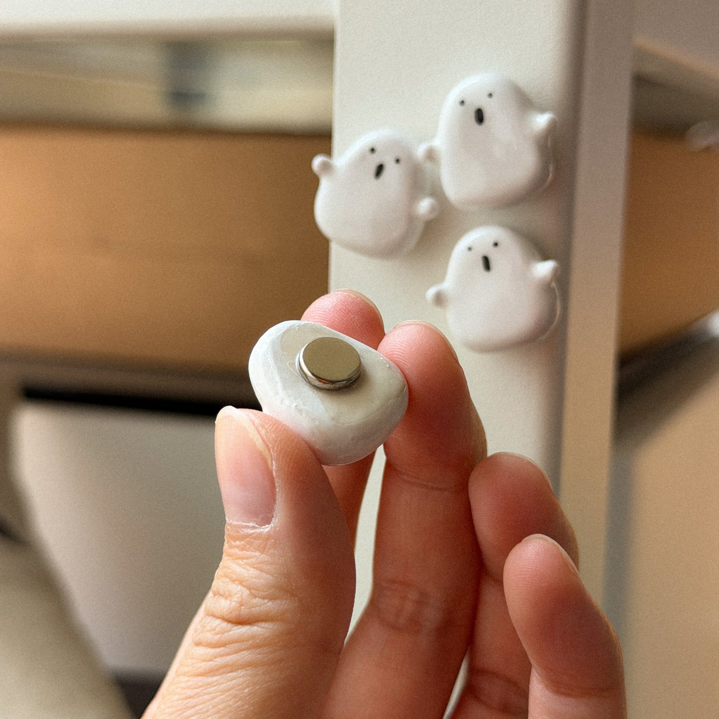 Ghost Magnets (Set of 4) [MADE TO ORDER 2-3 Weeks]