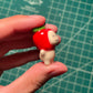 Apple Person Keychain