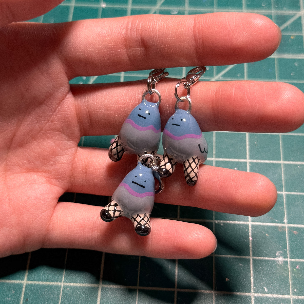 Pigeon in Tights & Heels Charm