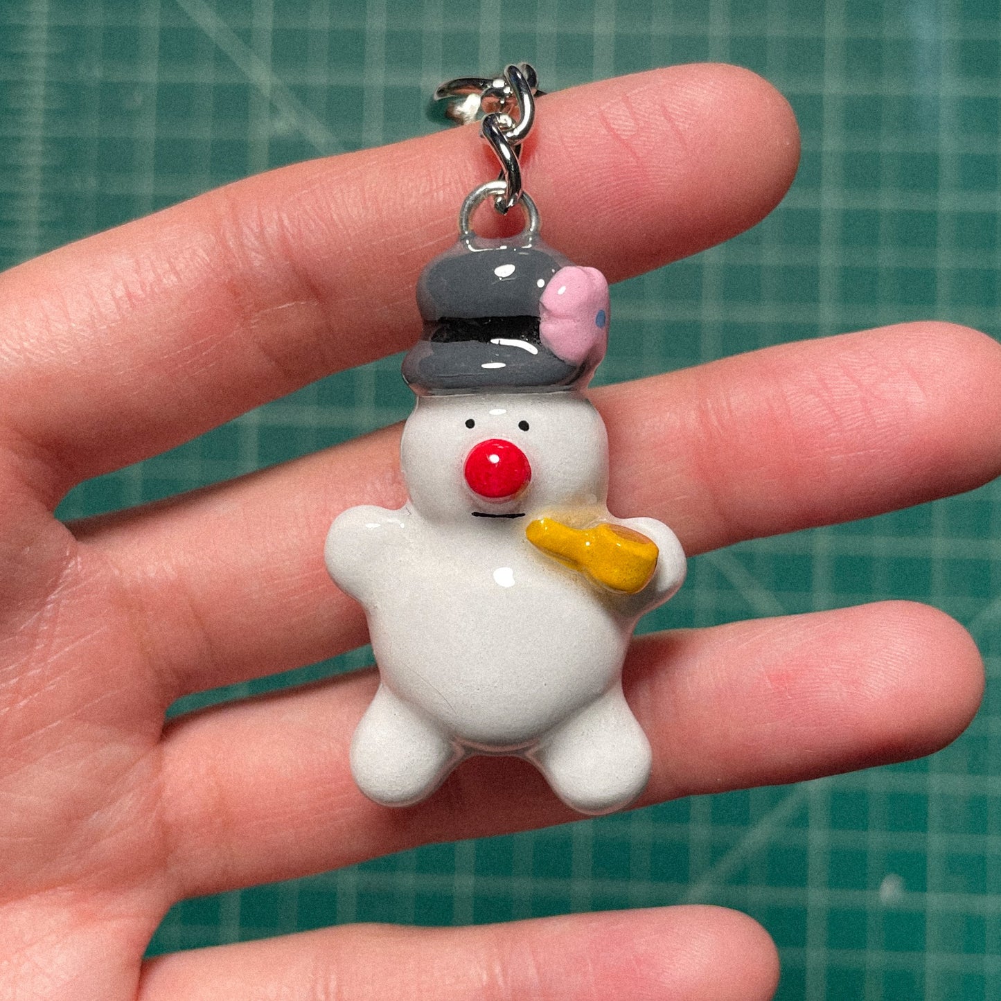 Snowman Keychain