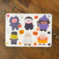 Trick or Treaters Matte Vinyl Sticker Sheet
