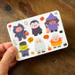 Trick or Treaters Matte Vinyl Sticker Sheet