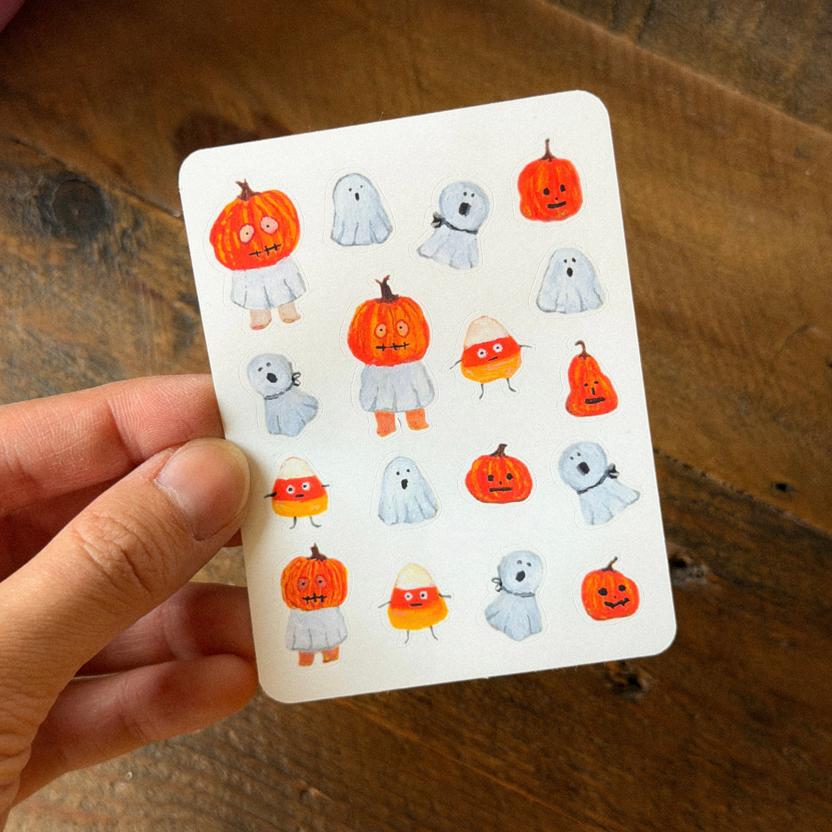 Halloween Matte Vinyl Sticker Sheet