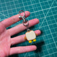 Angry Bread Keychain