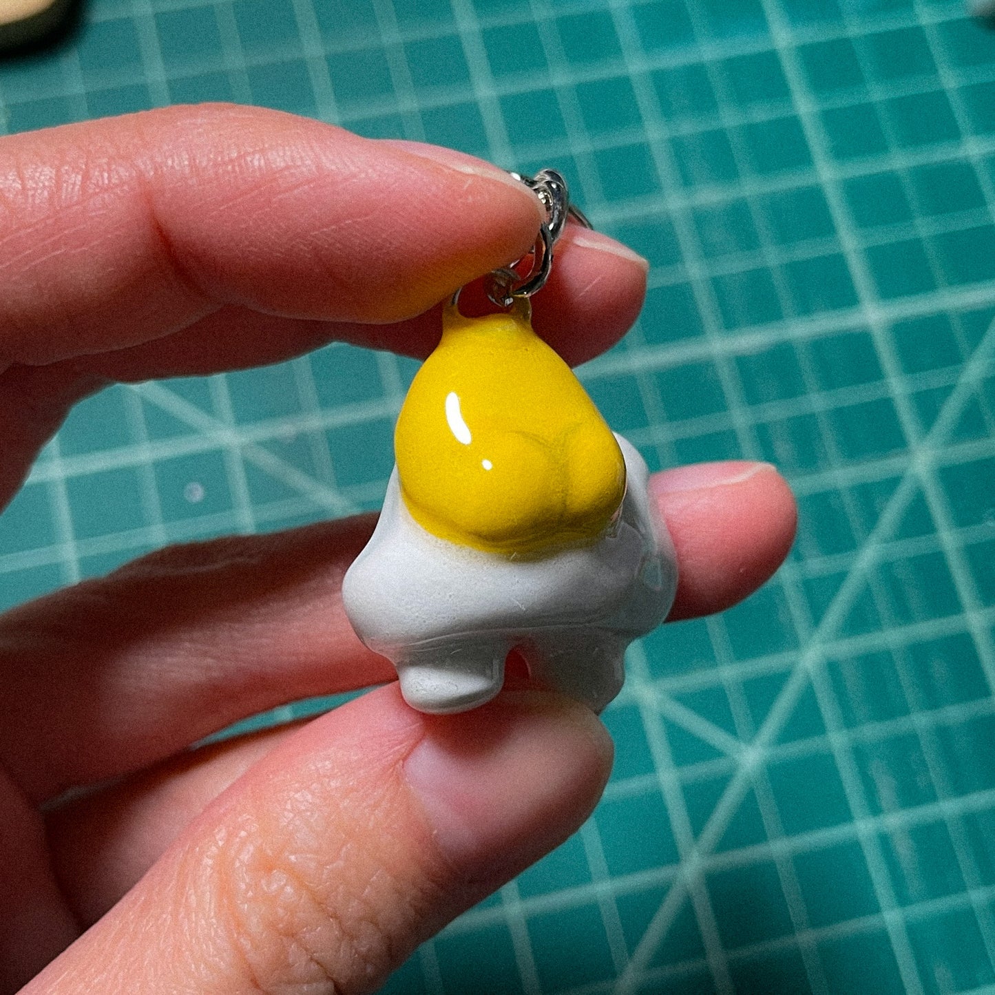 Cloud & Sun Keychain