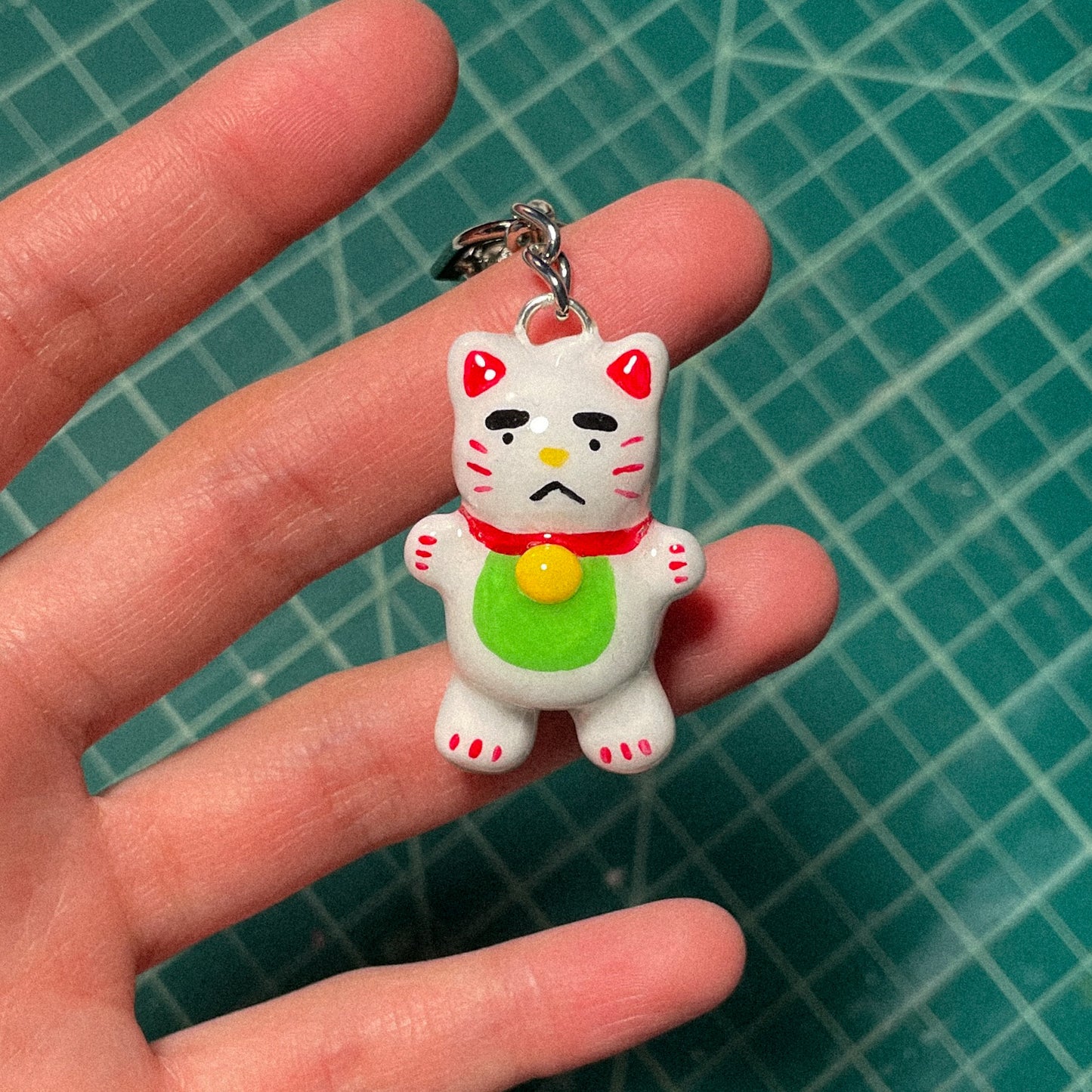 Lucky Cat Keychain