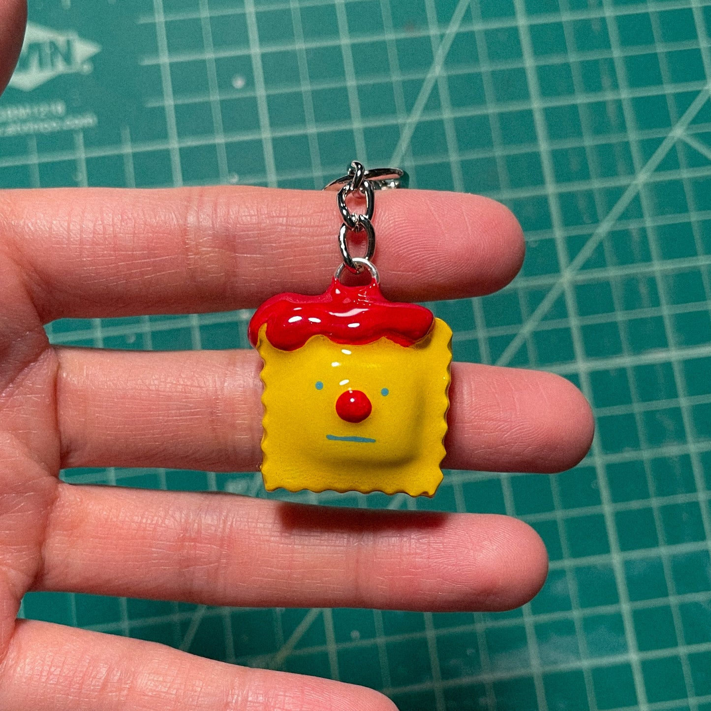 Ravioli Keychain