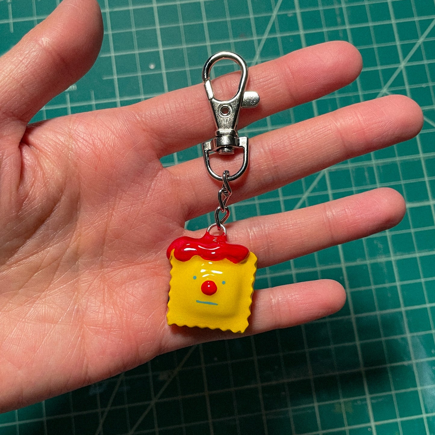 Ravioli Keychain