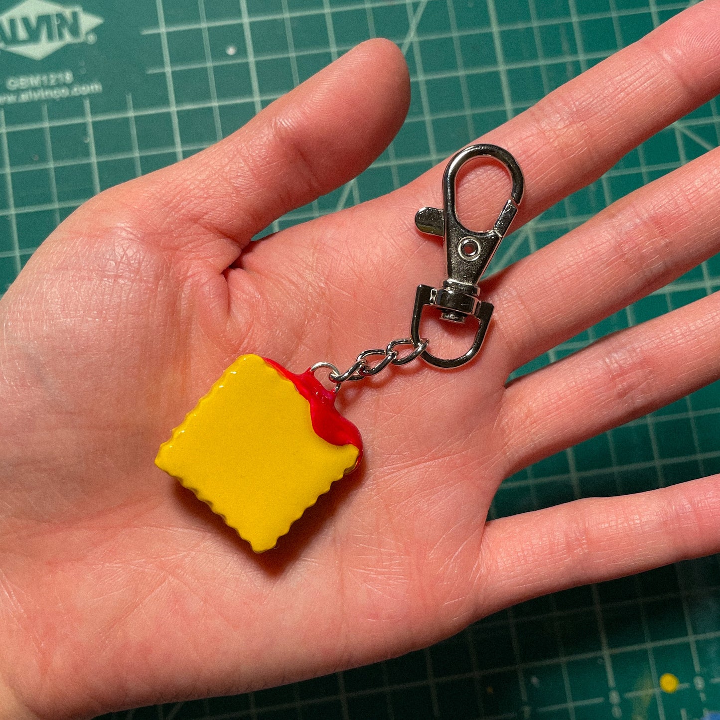 Ravioli Keychain