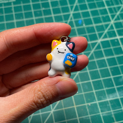 Calico Cat Keychain