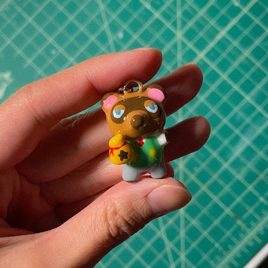 Tanuki Keychain