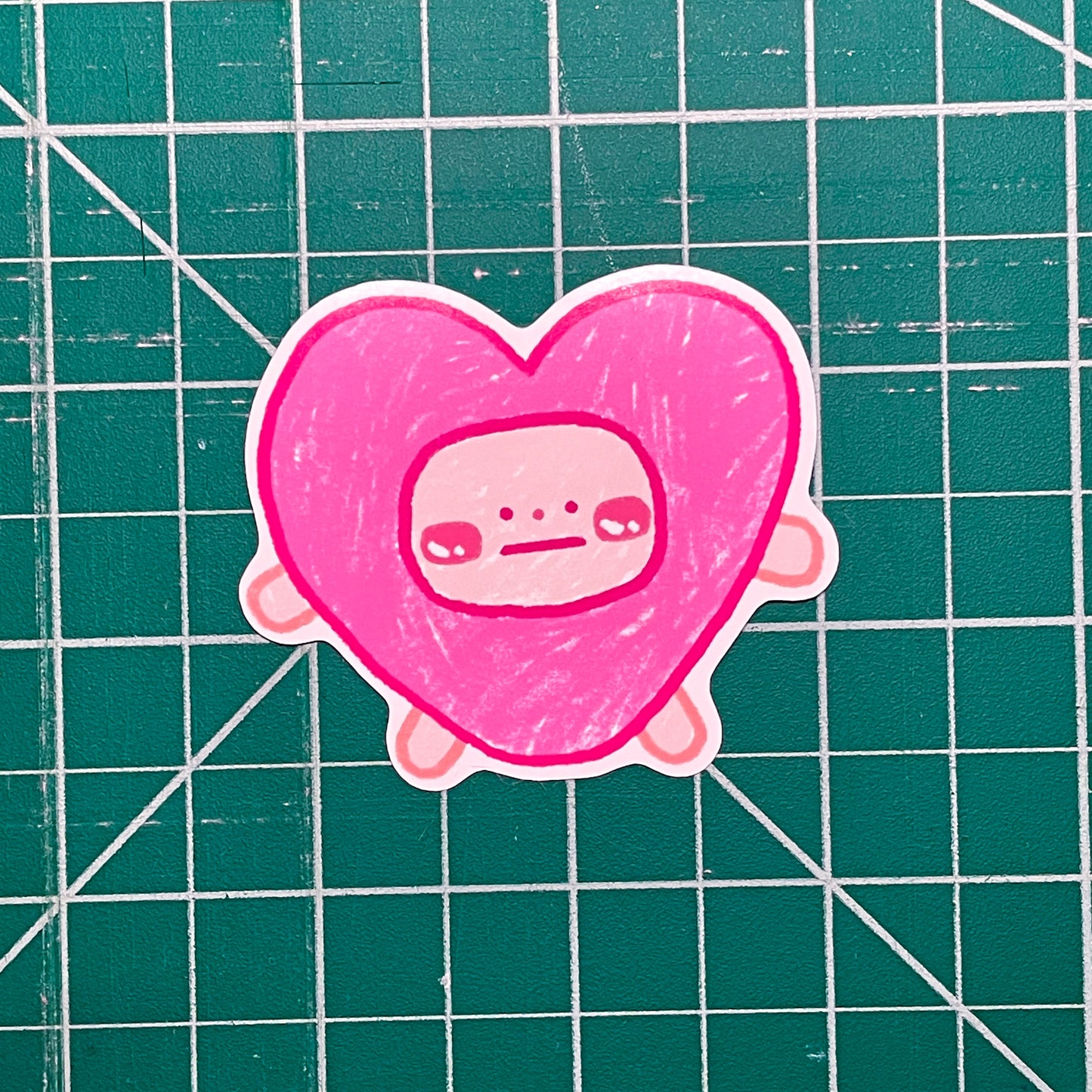 Heart Baby Glossy Sticker