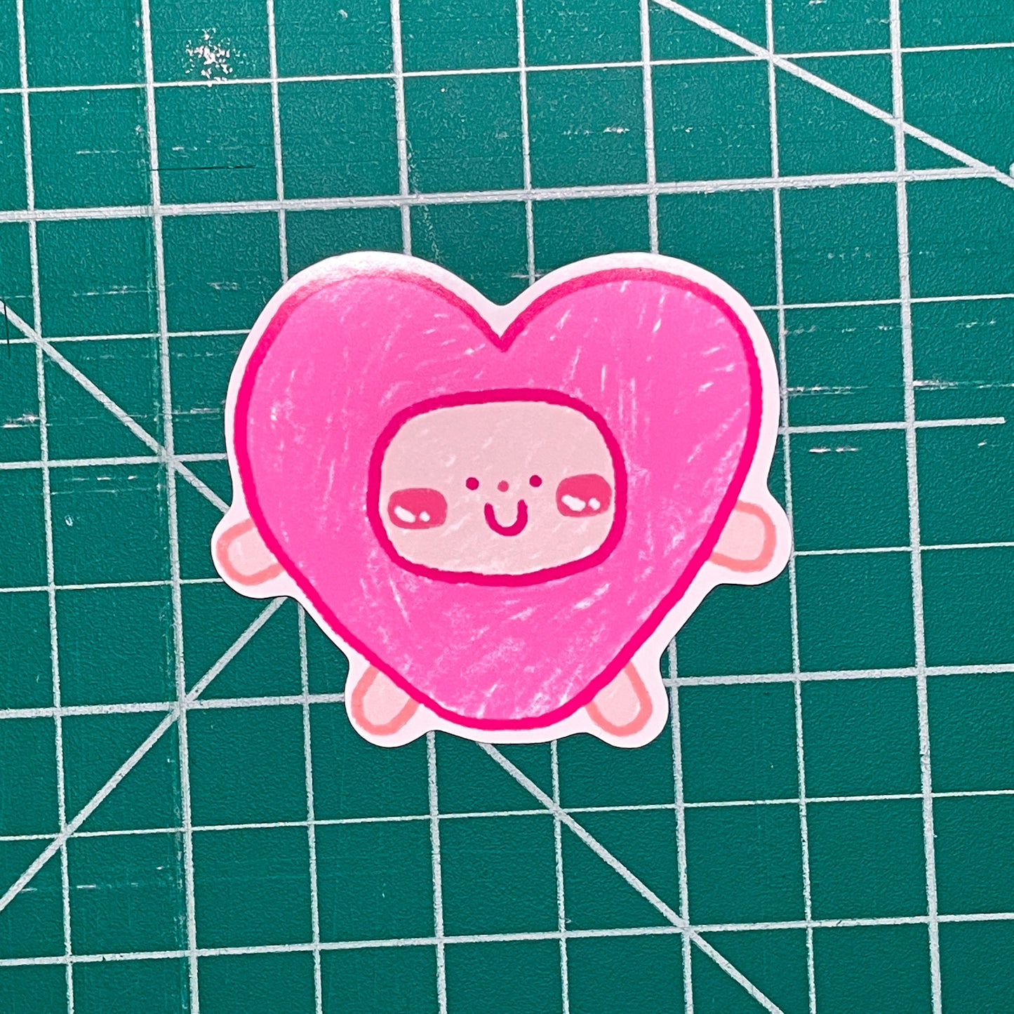 Heart Baby Glossy Sticker