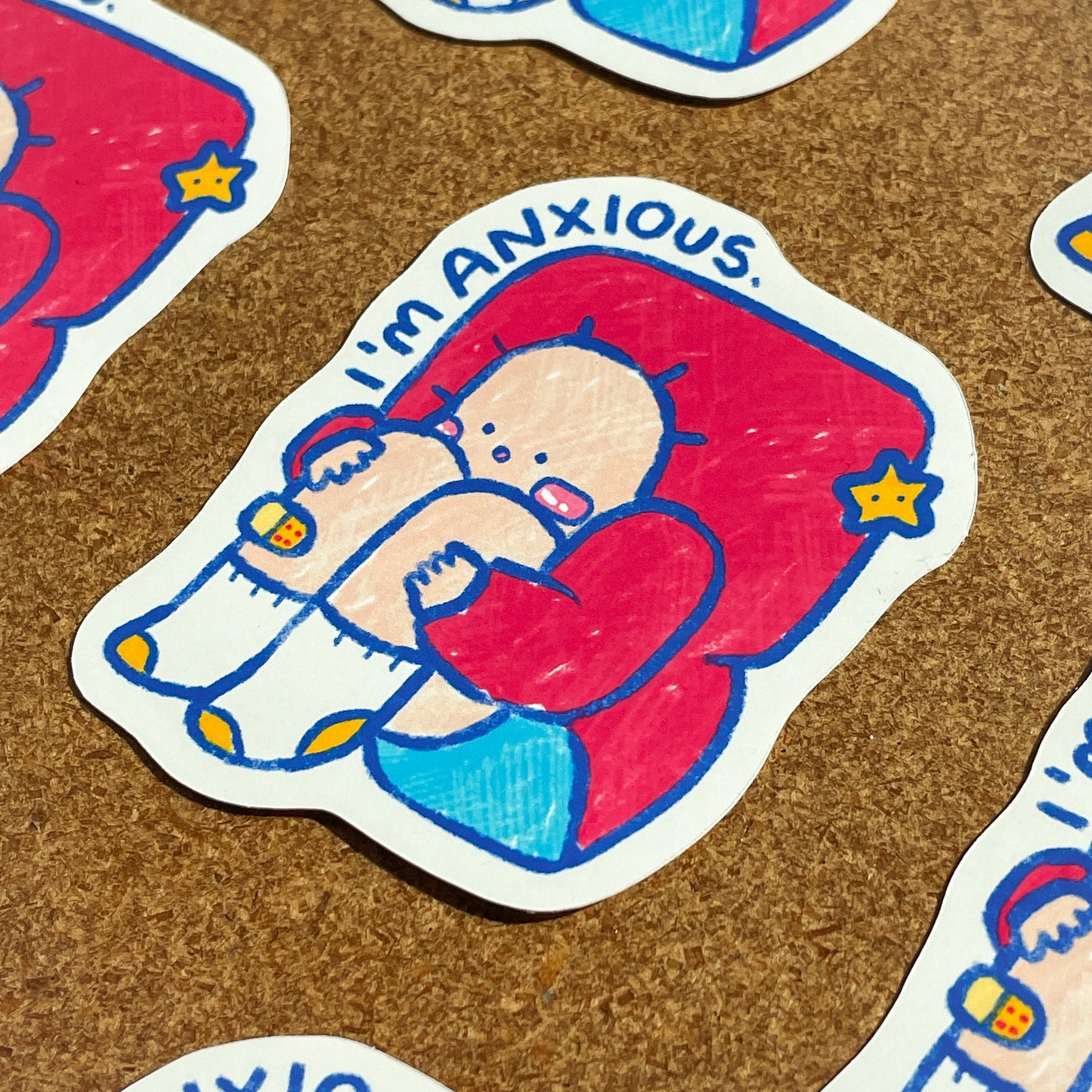 I'm Anxious Glossy Sticker