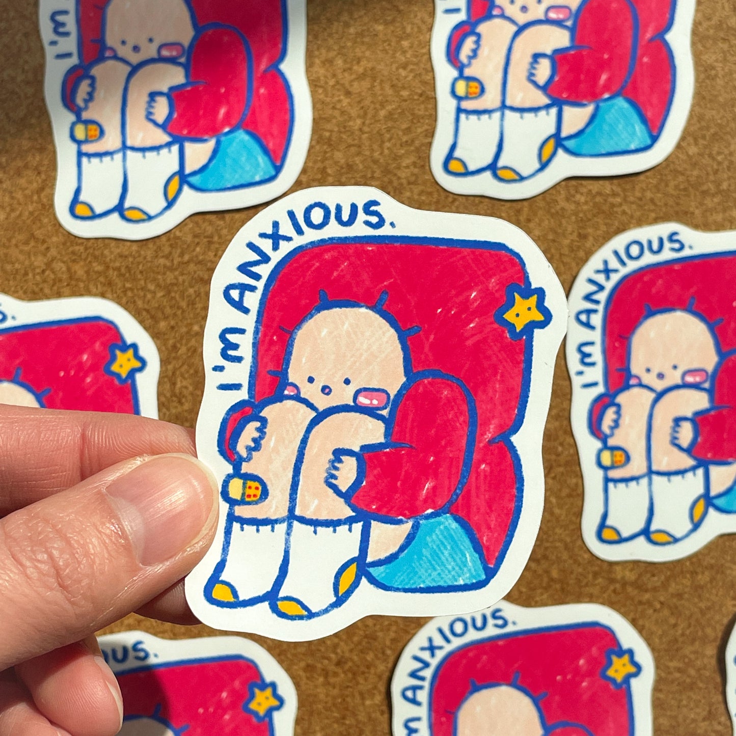 I'm Anxious Glossy Sticker